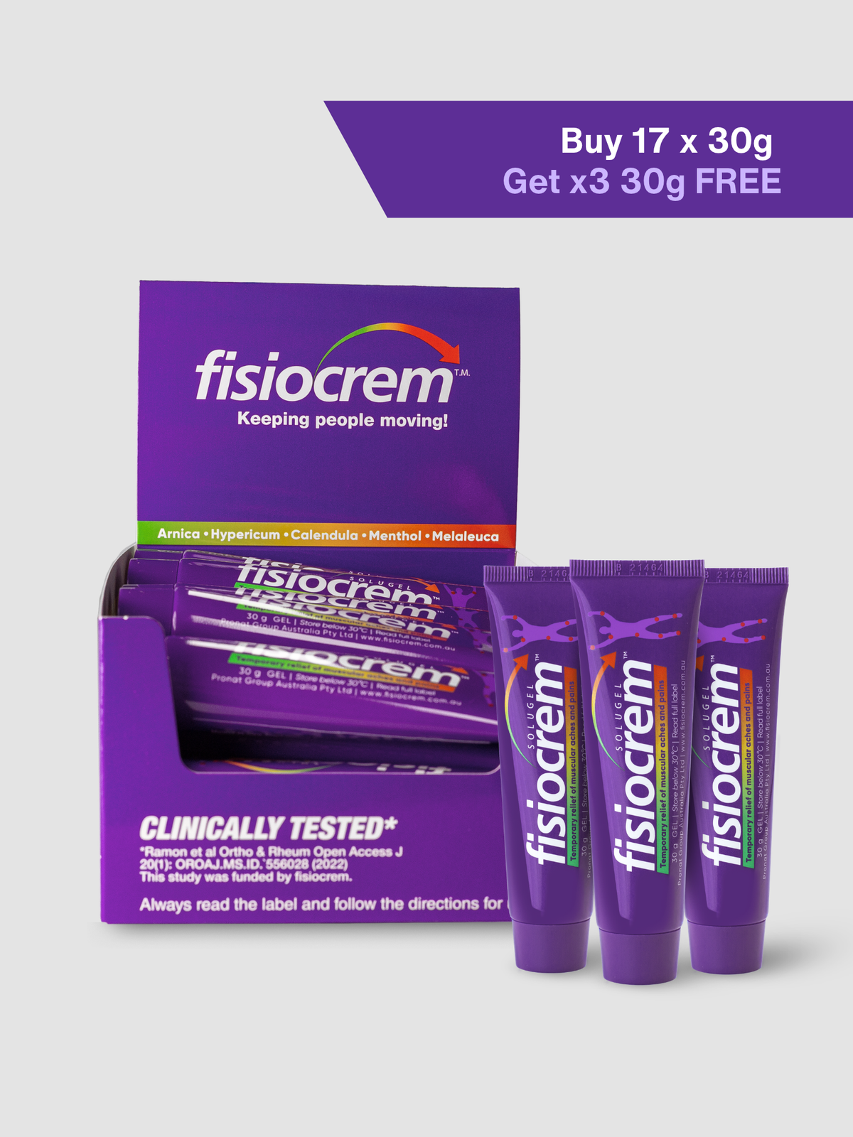 Buy 17 x 30g (Get x3 FREE 30g)
