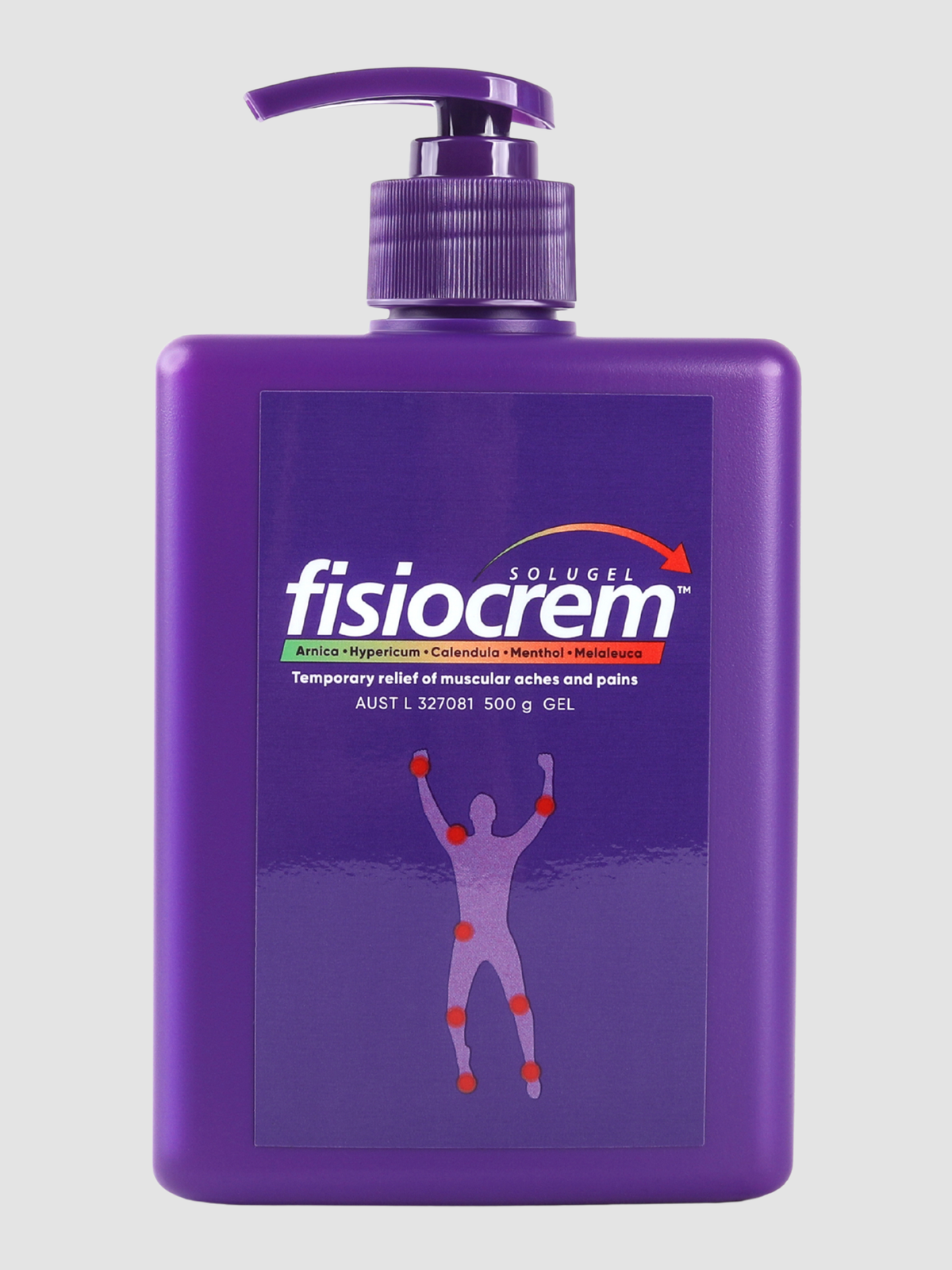 fisiocrem Solugel 500g - Pain Relief Gel For Muscle Pain
