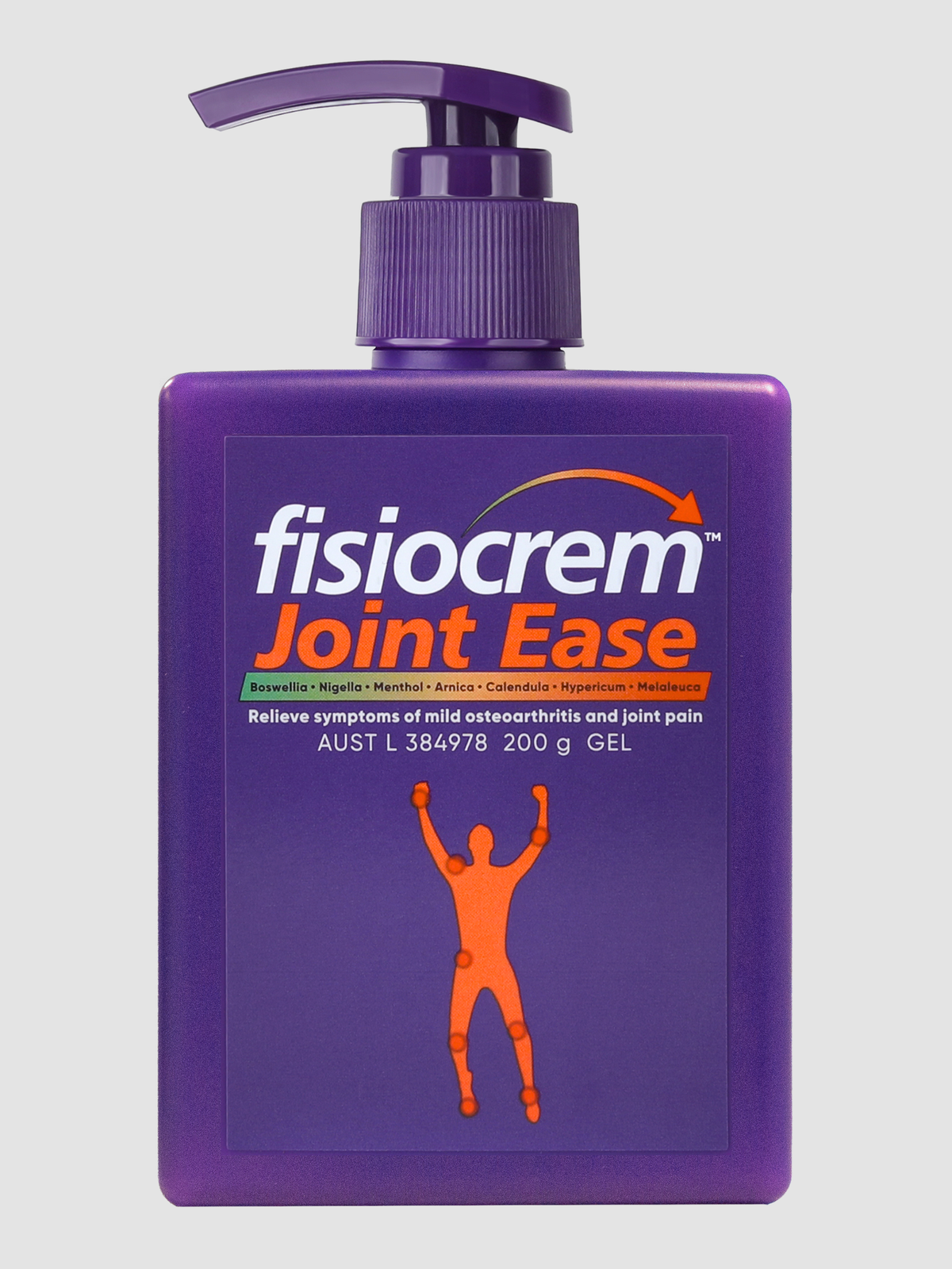 fisiocrem Joint Ease 200g - Pain Relief Gel For Joint Pain & Mild Arthritis