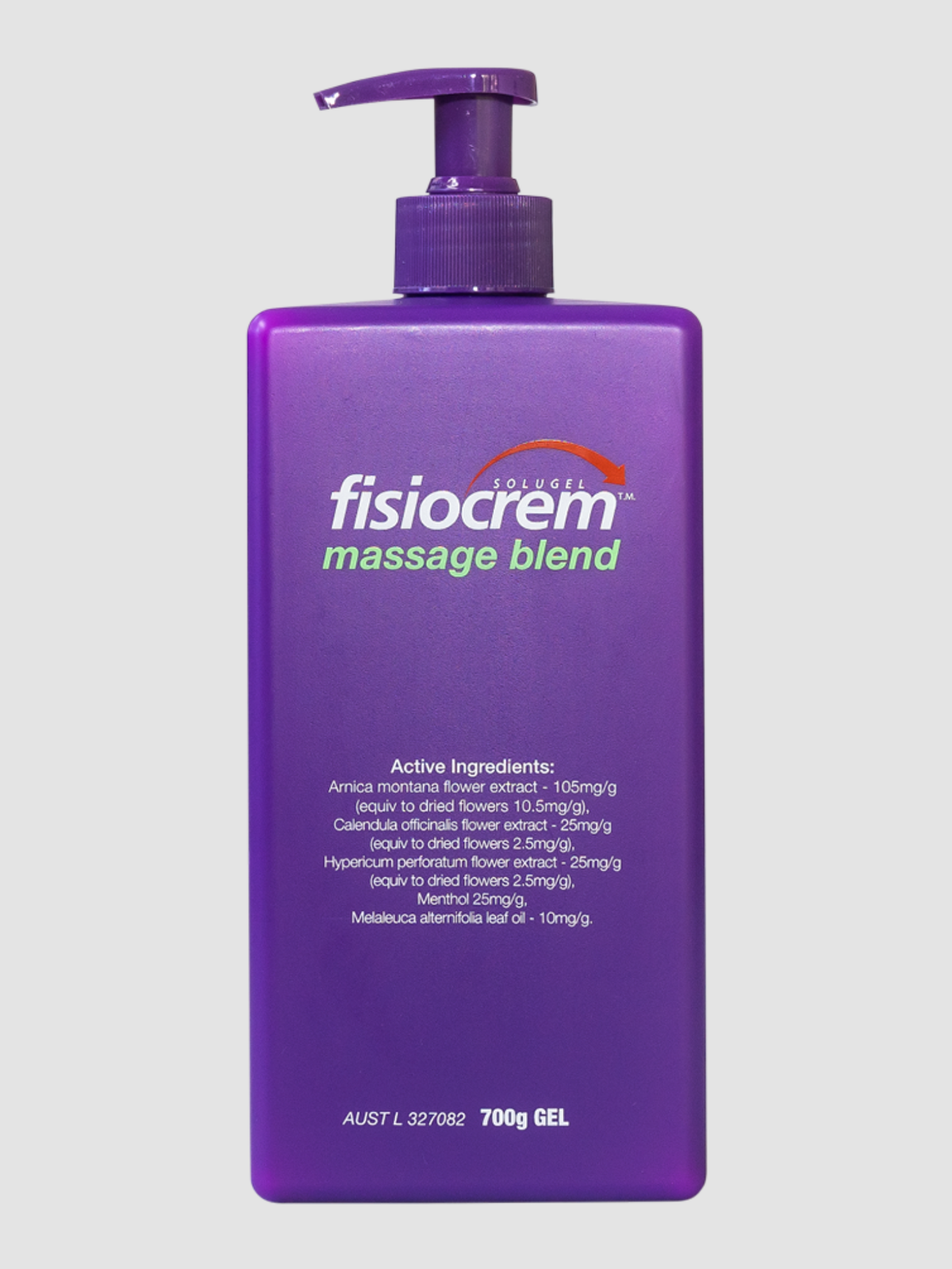 fisiocrem Solugel 700g- Massage Blend Pump