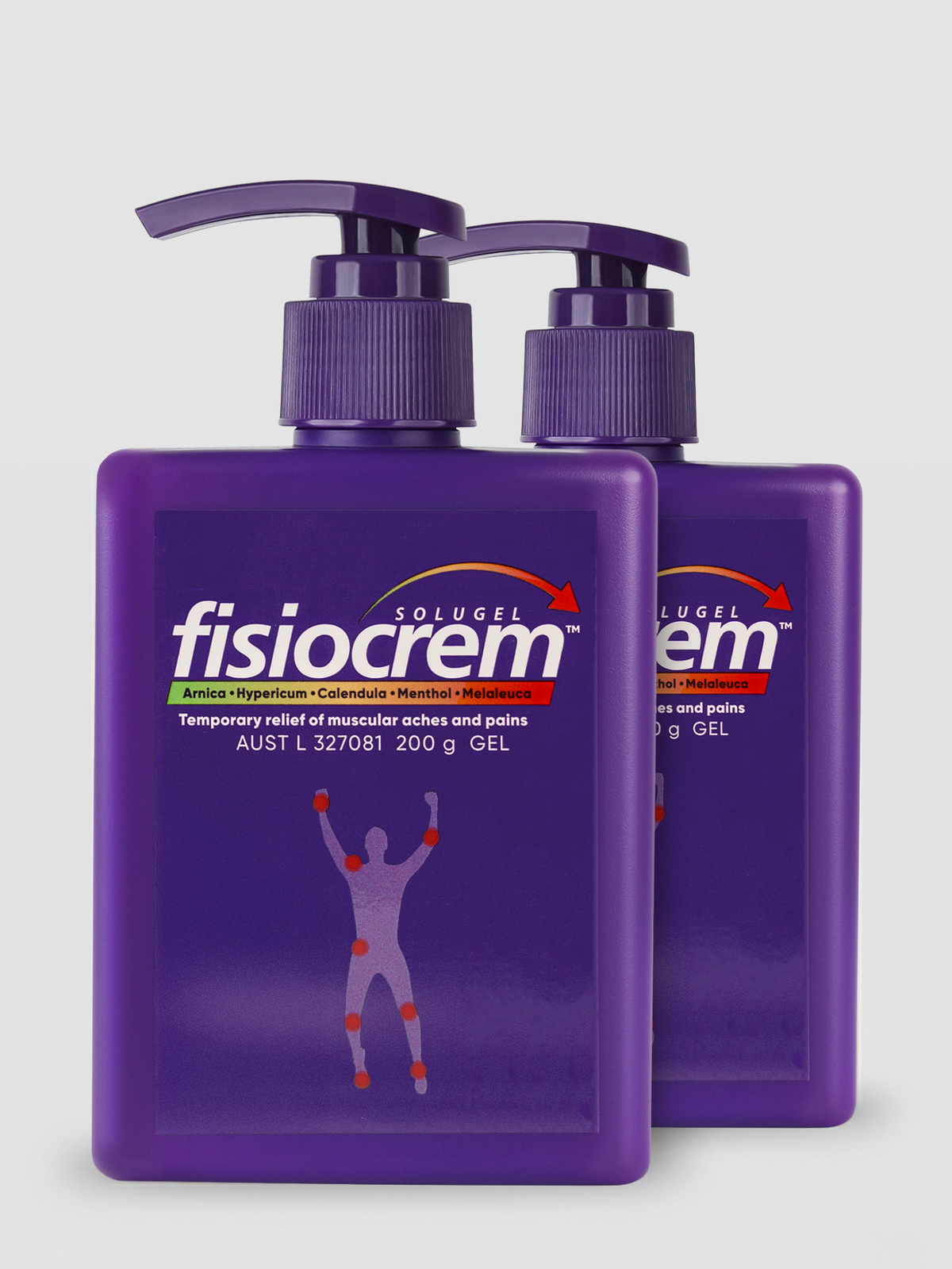 fisiocrem Solugel 200g (2-Pack)