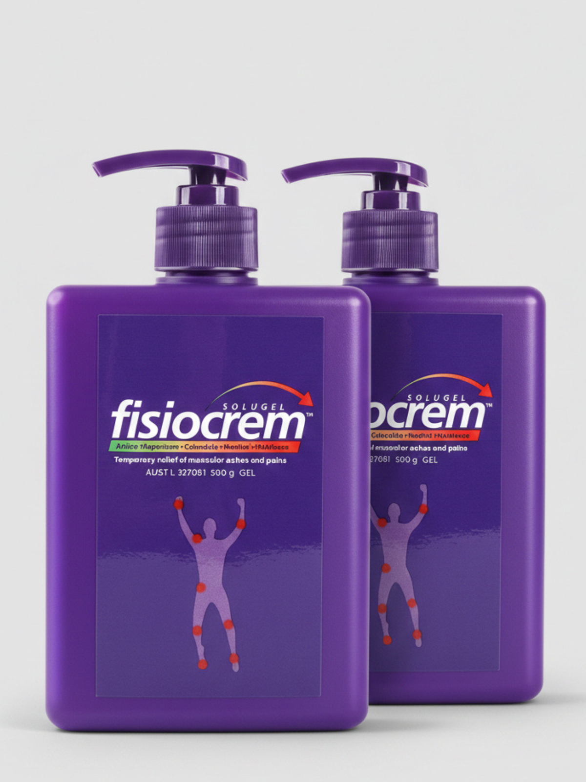 fisiocrem Solugel 500g (2-Pack)
