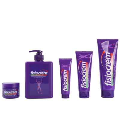 fisiocrem Solugel Product range