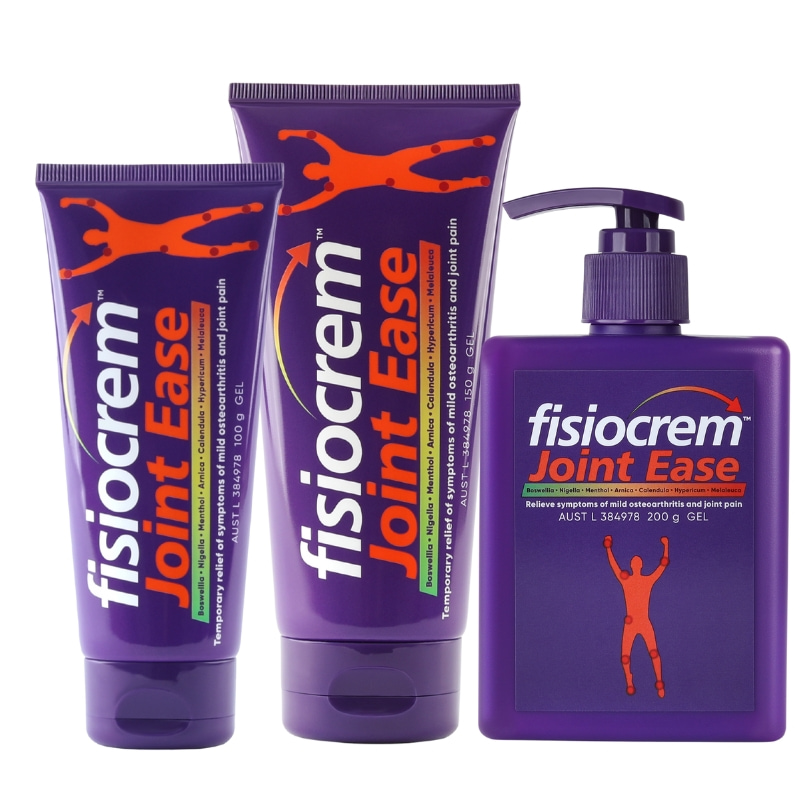 Fisiocrem Joint Ease Range of joint pain relief