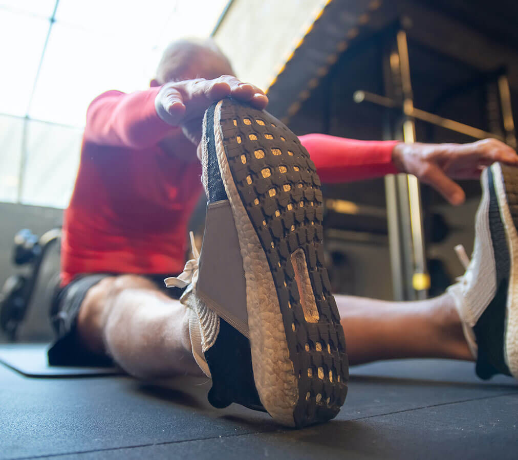 Knee pain stretch